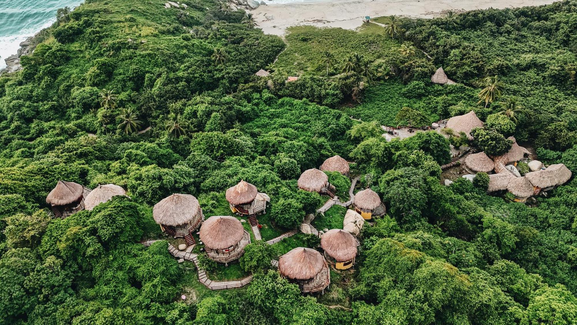 Hotel Ecohabs Tequendama - Parque Tayrona à El Zaino Extérieur photo